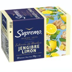 Te Supremo Jengibre Y Limón 20 Sobres