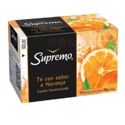Te Supremo Sabor Naranja 20 Bolsitas