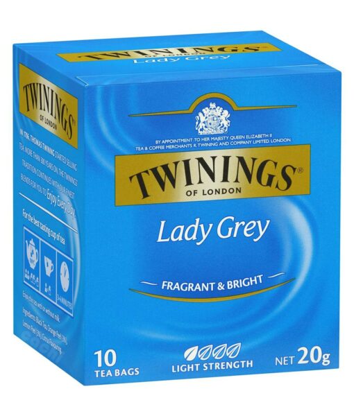 Te Twinings Lady Grey Caja X 10 Sobres