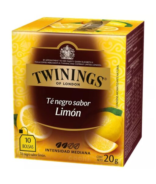 Te Twinings Limón Caja X 10 Sobres