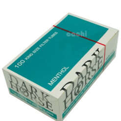 Tubos Dark Horse Para Armar Cigarrillos Mentol Filtro x 100