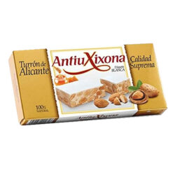 Turron Antiu Xixona Duro Alicante 150gr Almendra