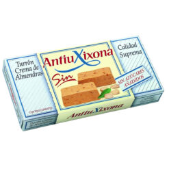 Turron Antiu Xixona Sin Azucar Blando Jijona Almendras