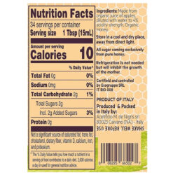 Vinagre de Manzana Organico De Nigirs con la Madre 1lt Italy