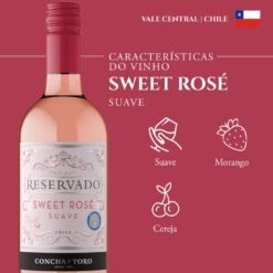Vino Concha y Toro Reservado Sweet Rose Suave 750ml