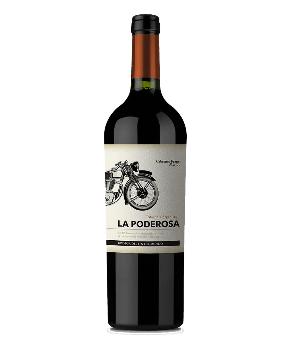 Vino La Poderosa Fin del Mundo Cabernet Franc Merlot 750ml 1 Vino La Poderosa Fin del Mundo Cabernet Franc Merlot 750ml