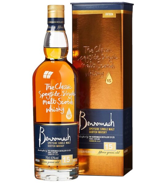 Whisky Benromach 15 años Single Malt 700ml