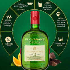Whisky Buchanan's 12 Años 1 Litro