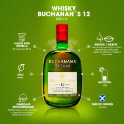 Whisky Buchanan's Deluxe 12 Años 750ml