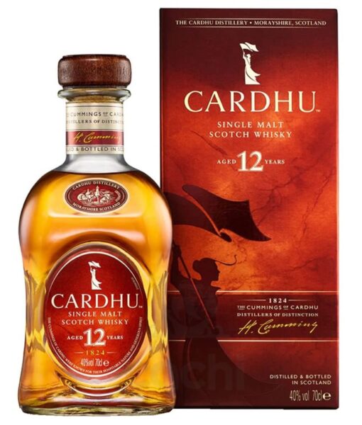 Whisky Cardhu 12 Años Single Malt 700ml