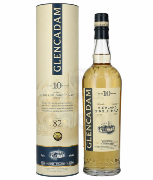 Whisky Glencadam 10 años Single Malt 700ml 46grados