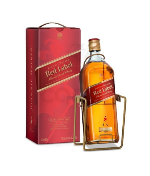 Whisky Johnnie Walker Red Label 3lt. Con Volcadora