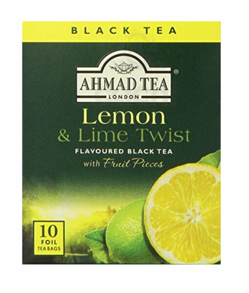 Te Ahmad Tea Black Lima Limón Caja x 10 Sobres 1