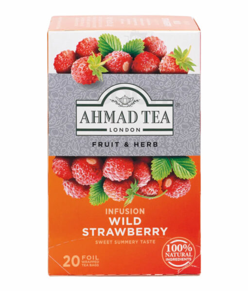 Te Ahmad Caja x 20 Bags Infusión Wild Strawberry 1