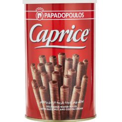 Barquillos Rellenos Caprice Griegos 250gr