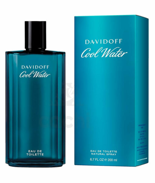 Perfume Davidoff Cool Water edt 200ml Original para Hombre 1