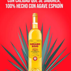 Alternative view of Mezcal Gusano Rojo 700ml Con Gusano