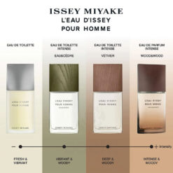 Alternative view of L'eau D'issey Homme Vetiver edt Intense 100ml Issey Miyake