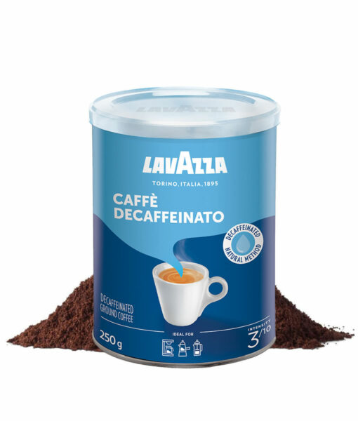 Cafe Lavazza Descafeinado Lata 250gr De Maquina Molido 1