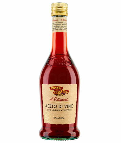 Vinagre de Vino Tinto Italiano Monari Federzoni 500ml 1