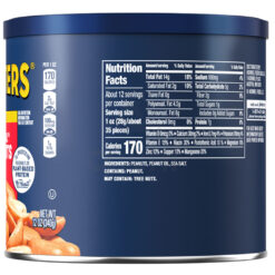 Alternative view of Planters Cocktail Peanuts Salted En Lata 340gr Usa