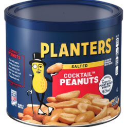 Planters Cocktail Peanuts Salted En Lata 340gr Usa
