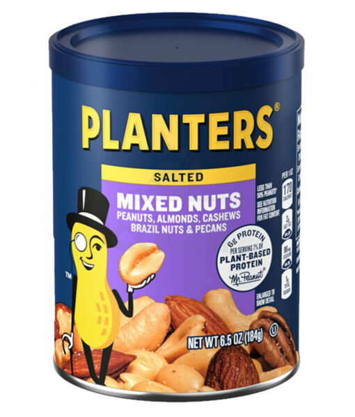 Planters Mixed Nuts Salted 184grs Usa 1