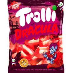 Gomitas Trolli Dracula Frutilla Gluten Free 100gr